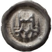 Denier Bracteate anonymous reverse image