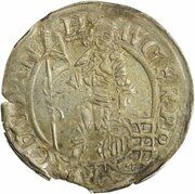 1 Groschen - Woldemar VI, Ernest, Rudolph and George II obverse image