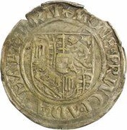 1 Groschen - Woldemar VI, Ernest, Rudolph and George II reverse image