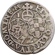 1 Groschen - Joachim Ernest, Germany, 1572 reverse image