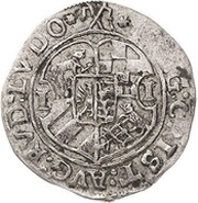 1 Groschen - John George I, Christian I, August, Rudolph and Louis obverse image