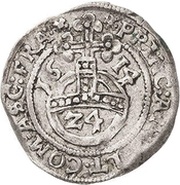 1 Groschen - John George I, Christian I, August, Rudolph and Louis, Germany, 1614-1615 reverse image