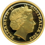 10 Dollars - Elizabeth II 4th Portrait - Wheat Sheaf Dollar - Gold Proof obverse image