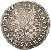 ¼ Thaler - Joachim II Ernest and Bernhard VII, Germany, 1568 reverse image