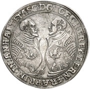 1 Thaler - Joachim II Ernest and Bernhard VII obverse image