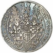 1 Thaler - John George I, Christian I, Bernhard VIII, August, Rudolph, John Ernest and Louis obverse image