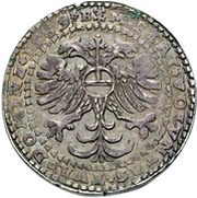 1 Thaler - John George I, Christian I, Bernhard VIII, August, Rudolph, John Ernest and Louis, Germany, 1588-1595 reverse image