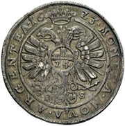 1 Thaler - Christian I, August, Louis, John Casimir and George Aribert, Germany, 1622-1624 reverse image