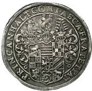 1 Thaler - Christian I, August, Louis, John Casimir and George Aribert obverse image