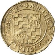 1 Goldgulden - Waldemar VI, Ernest I, Rudolph IV and George II obverse image