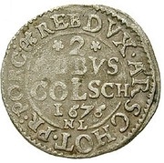 2 Albus - Charles Eugene, Germany, 1676-1677 reverse image