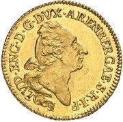 1 Ducat - Louis Engelbert obverse image