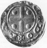 Denier - Conrad II reverse image