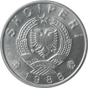 1 Lek obverse image