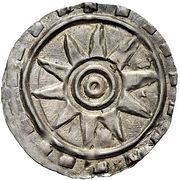 Light Denier - Hartwig I of Lierheim, Germany, 1167-1184 reverse image