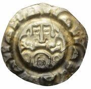 Denier Bracteate - Hartwig II of Hirnheim, Germany, 1202-1208 reverse image