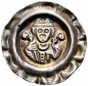 Denier Bracteate - Hartmann of Dillingen obverse image