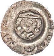 Denier Bracteate - Hartmann of Dillingen obverse image