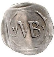 1 Pfennig - Frederick III of Hohenzollern, Germany, 1486-1505 reverse image