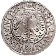 ½ Batzen - Eberhard IV of Eppstein-Königstein, Germany, 1515 reverse image