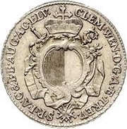 1⁄24 Thaler - Clemens Wenzeslaus of Sachsen obverse image