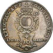 10 Kreuzers - Clemens Wenzeslaus of Sachsen, Germany, 1773-1775 reverse image
