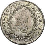 20 Kreuzers - Clemens Wenzeslaus of Sachsen obverse image