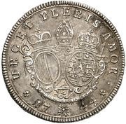 ¼ Thaler - Joseph Ignatius Philip of Hessen-Darmstadt, Germany, 1744 reverse image