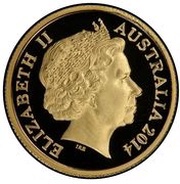 10 Dollars - Elizabeth II 4th Portrait - A Voyage to Terra Australis - Gold Proof obverse image