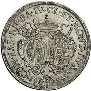 1 Thaler - Alexander Sigismund of Pfalz-Neuburg, Germany, 1694 reverse image