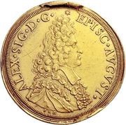 10 Ducats - Alexander Sigismund of Pfalz-Neuburg obverse image