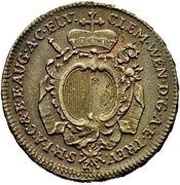 1 Kreuzer - Clemens Wenzel of Sachsen obverse image