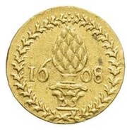 1 Heller Gold pattern obverse image