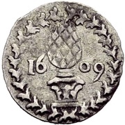 1 Heller Silver pattern obverse image