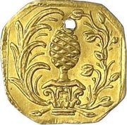 1 Heller Gold pattern strike obverse image