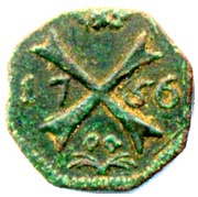 1 Heller, Germany, 1756 reverse image