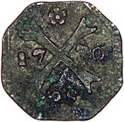 1 Heller, Germany, 1760-1775 reverse image