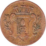 1 Heller obverse image