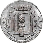 1 Heller Silver pattern strike obverse image