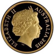 10 Dollars - Elizabeth II 4th Portrait - ANZAC Centenary - Gold Proof obverse image