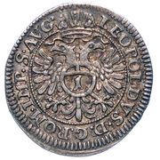 1 Kreuzer, Germany, 1695-1703 reverse image