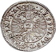 2 Kreuzer, Germany, 1660-1695 reverse image