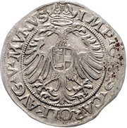 1 Batzen, Germany, 1522-1523 reverse image