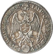 ⅙ Thaler, Germany, 1627 reverse image