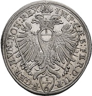 ⅙ Thaler, Germany, 1628 reverse image