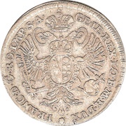 20 Kreuzer, Germany, 1761-1765 reverse image