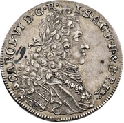 ¼ Thaler, Germany, 1713 reverse image