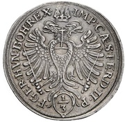 ⅓ Thaler, Germany, 1628 reverse image