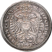 ½ Thaler, Germany, 1694 reverse image