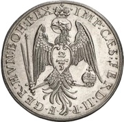 ⅔ Thaler, Germany, 1626-1628 reverse image